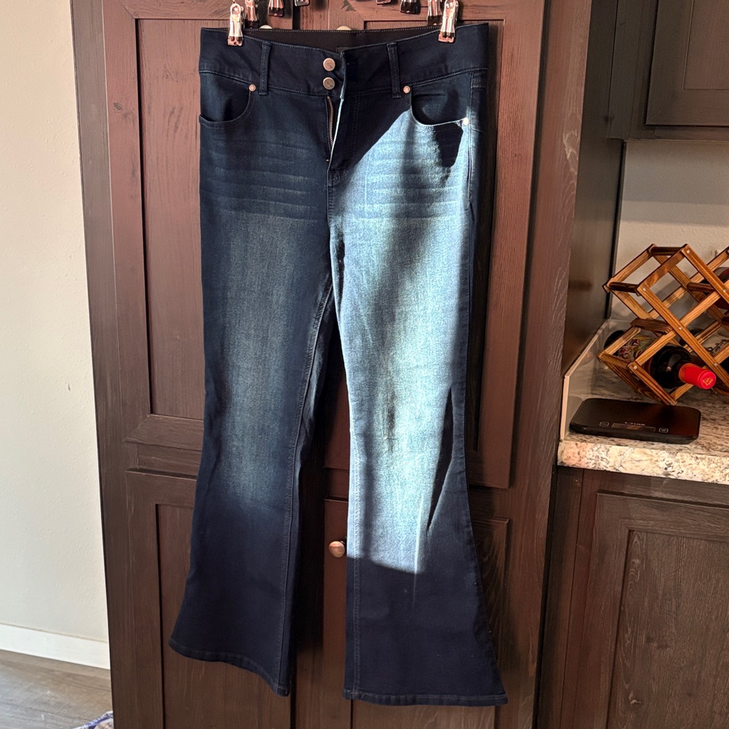 1822 Denim Indigo Flare Jeans